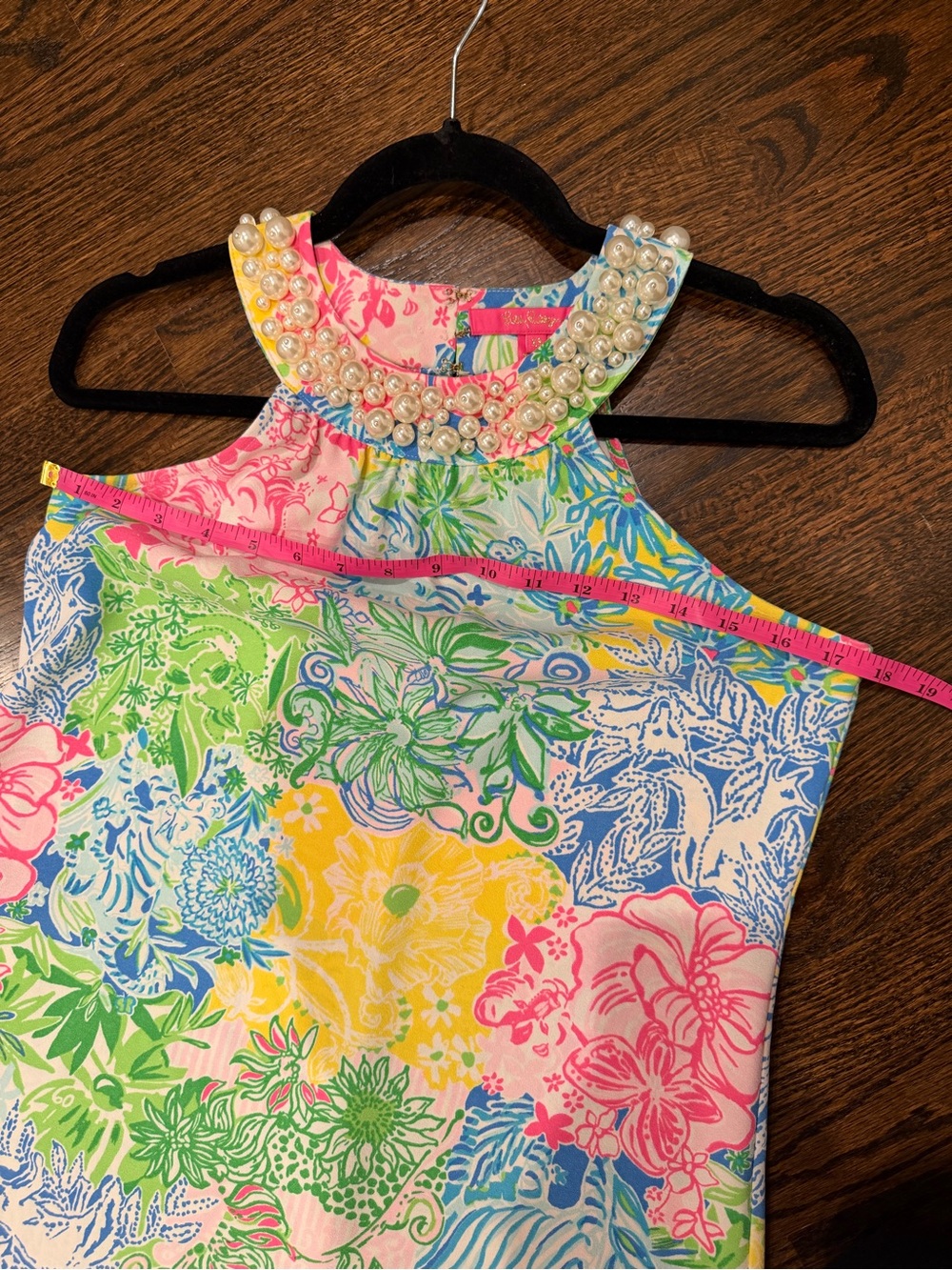 Lilly Pulitzer Shawn Maxi Dress "Cheek to Cheek" print limited edition xs resort - Picture 9 of 9